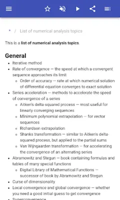 Computational mathematics android App screenshot 13