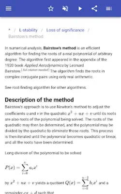 Computational mathematics android App screenshot 6